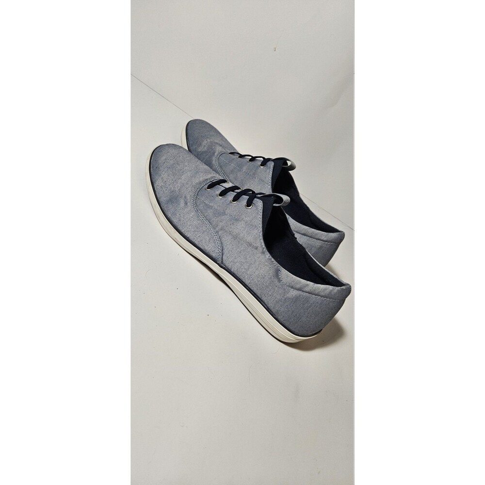 Grasshoppers by Keds Chambray Slip-On Blue Chambray Size 12M EF62979
